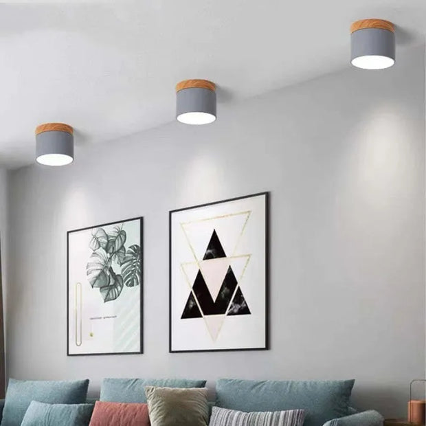 Elegant Nordic cylindrical LED ceiling light – Chic and energy-saving solution for your hallway