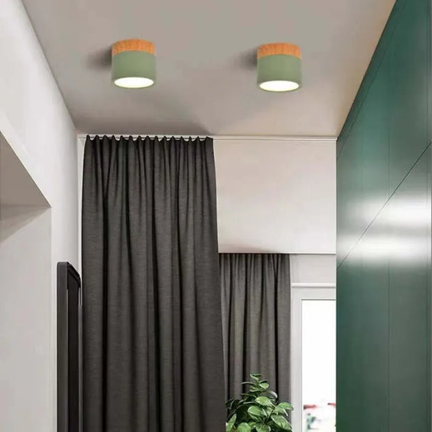 Elegant Nordic cylindrical LED ceiling light – Chic and energy-saving solution for your hallway