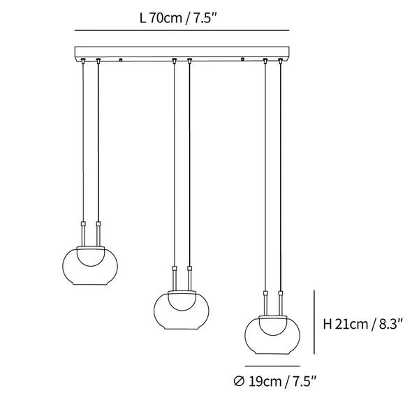 LED Halo Mystique Enchanter Chandelier – A unique modern piece with radiant halo illumination