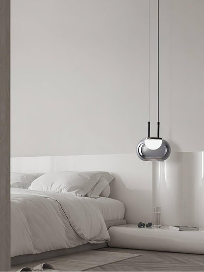 Lustre LED Halo Mystique Enchanteur – Ett unikt modernt verk med strålande halo-belysning
