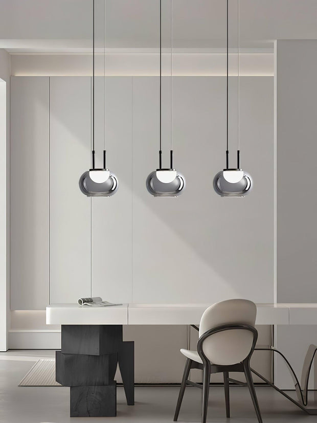 LED Halo Mystique Enchanter Chandelier – A unique modern piece with radiant halo illumination