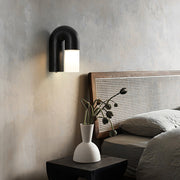 Elegant Arcus Wooden Wall Sconce – Chic LED Light Combining Wood and Metal for a Sophisticated Modern Look