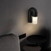 Elegant Arcus Wooden Wall Sconce – Chic LED Light Combining Wood and Metal for a Sophisticated Modern Look