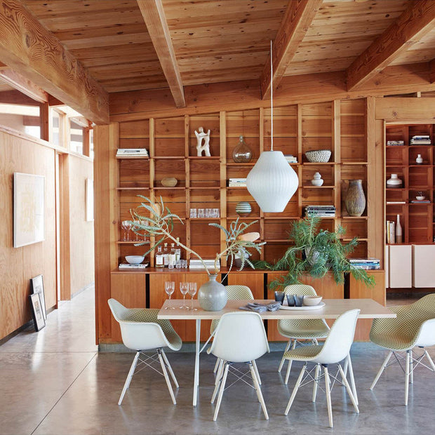 Elegant Nordic wood and steel pendant - Elevate your interiors with modern elegance