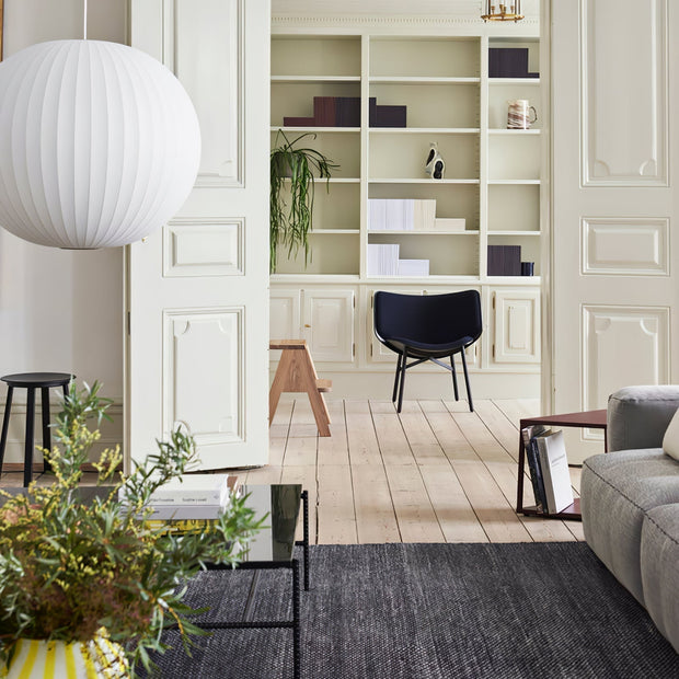 Nordic Chic Suspension – Elegant Wood and Steel Design Perfect for Refined Spaces