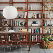 Nordic Chic Suspension – Elegant Wood and Steel Design Perfect for Refined Spaces