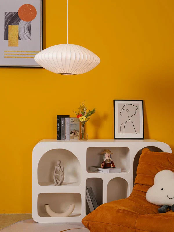 Mixed wood chandelier inspired by Scandinavian design – Stylish elegance for modern spaces