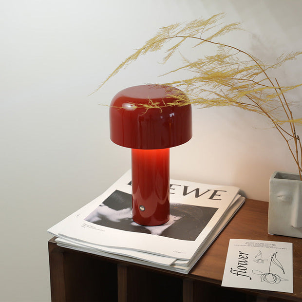 Elegant Italian Mushroom Table Lamp – Wireless Convenience Meets Modern Sophistication