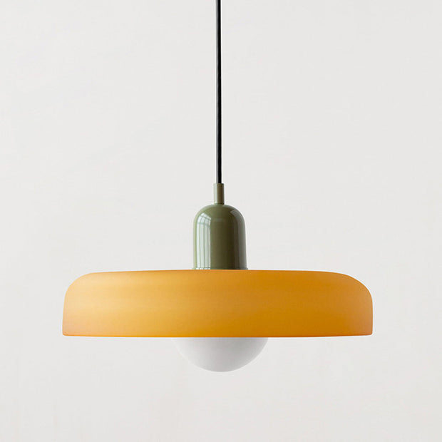 Elegant Bauhaus Glass Pendant - Where Modern Function Meets Sleek Minimalism