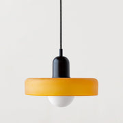 Elegant Bauhaus Glass Pendant - Where Modern Function Meets Sleek Minimalism