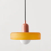 Elegant Bauhaus Glass Pendant - Where Modern Function Meets Sleek Minimalism