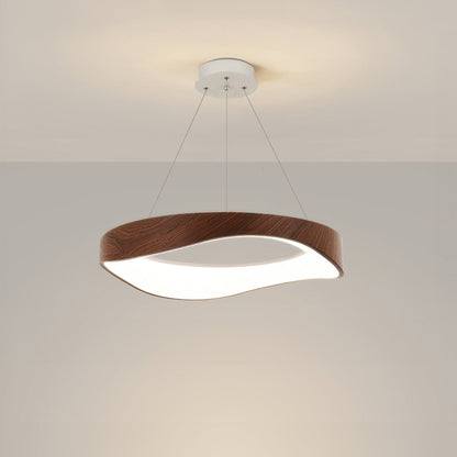 Suspension LED ronde moderne et élégante – Éclairage écoénergétique stylé pour un look minimaliste chic