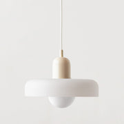 Elegant Bauhaus Glass Pendant - Where Modern Function Meets Sleek Minimalism