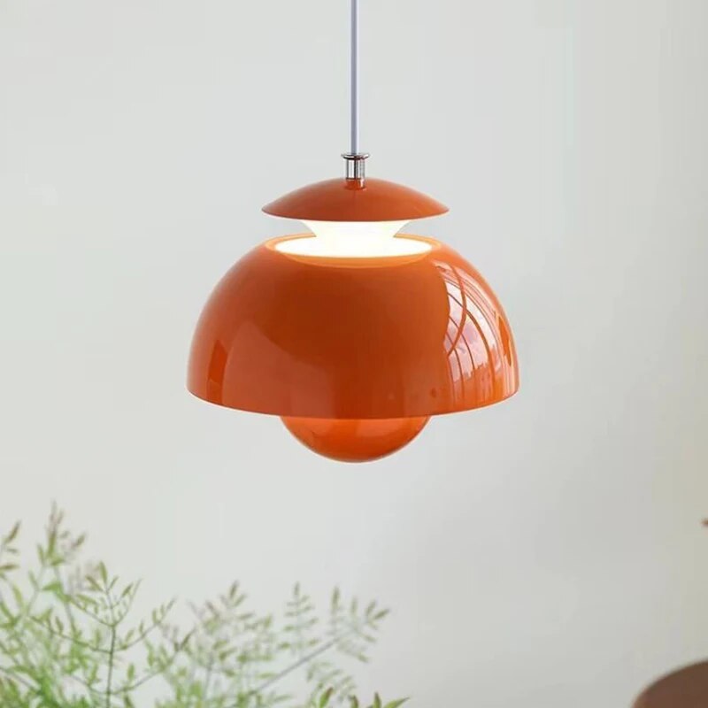 Élégante Suspension LED Bouton Florale Nordique – Adoptez l'Élégance avec une Douce Éclat Ambiant