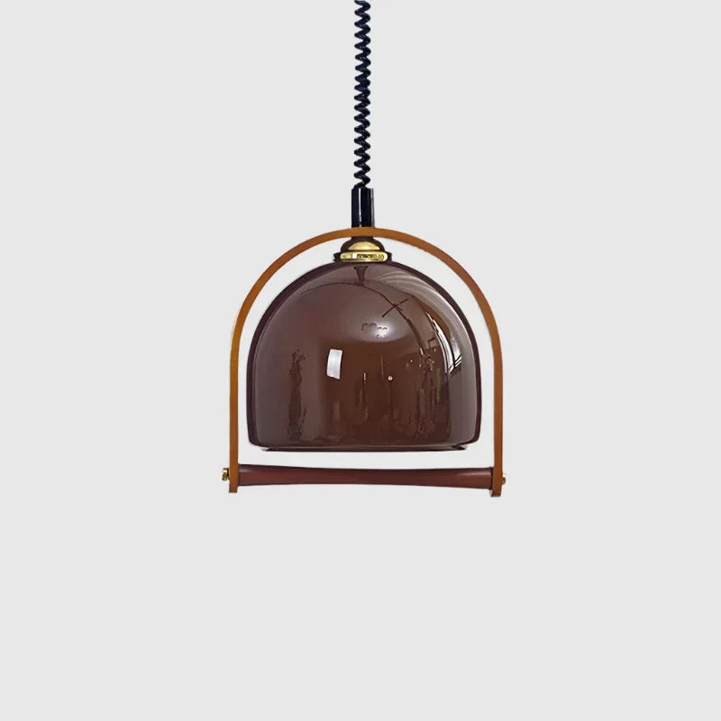 Lustre en Bois Bauhaus Intemporel – Un Mélange Parfait de Charme Classique et de Style Contemporain