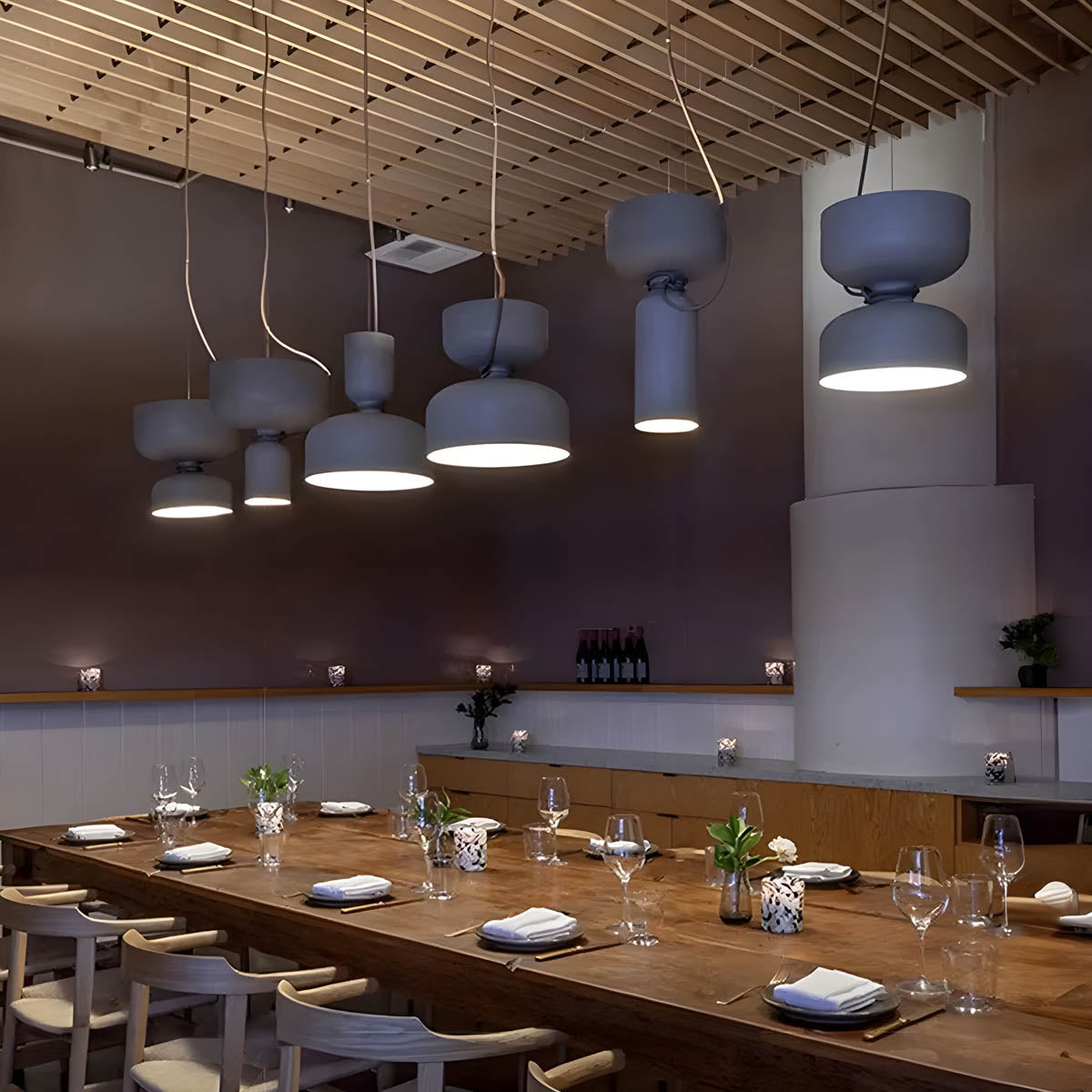 Suspension LED géométrique Orlee élégante – Parfaite combinaison d'élégance moderne et de polyvalence pour votre maison