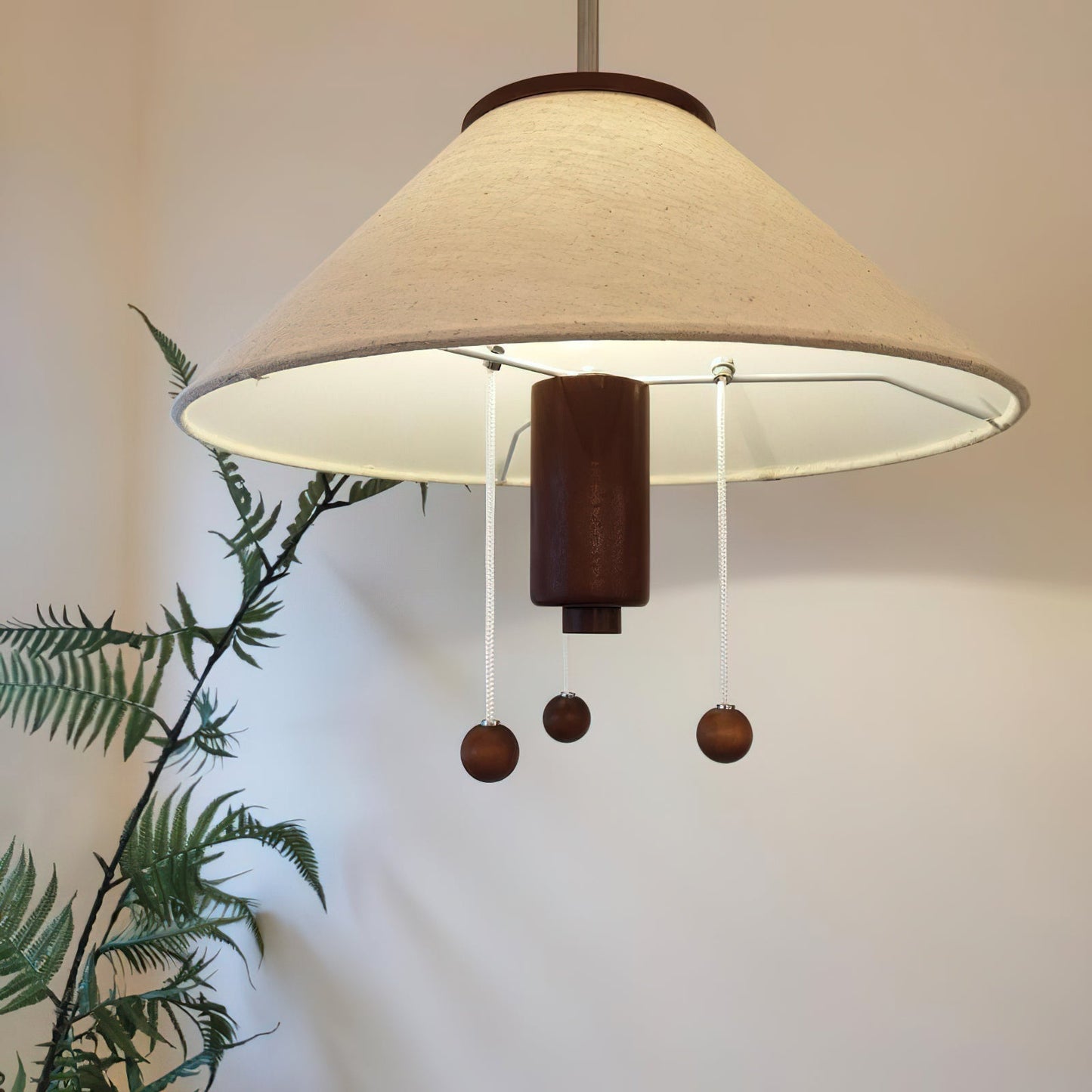 Suspension Luminaire Sculpturale en Forme de Pieuvre – Design Nautique Éblouissant en Bois et Métal