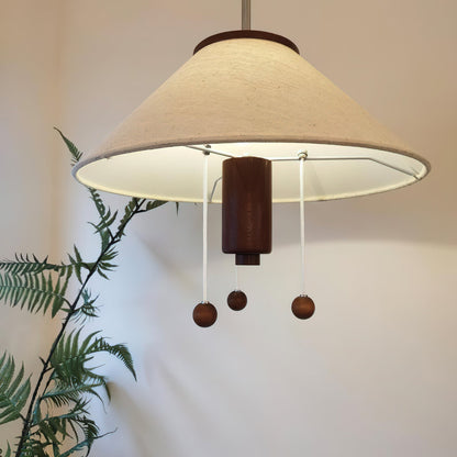 Suspension Luminaire Sculpturale en Forme de Pieuvre – Design Nautique Éblouissant en Bois et Métal