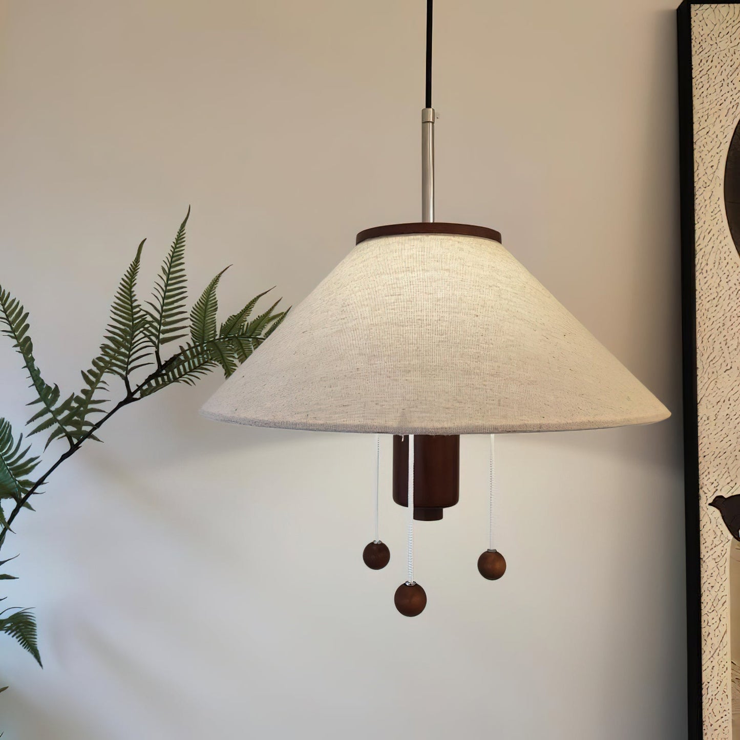 Suspension Luminaire Sculpturale en Forme de Pieuvre – Design Nautique Éblouissant en Bois et Métal