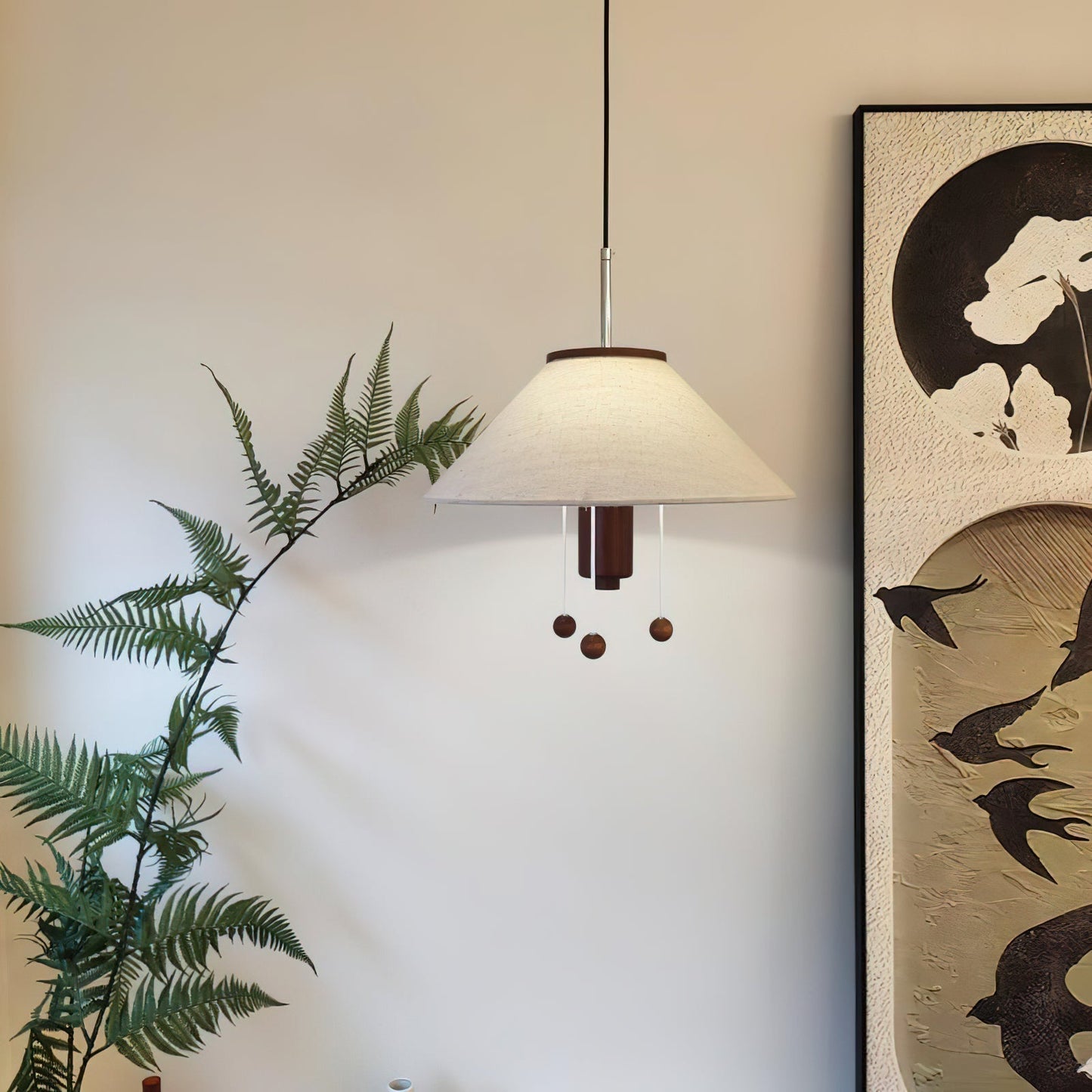 Suspension Luminaire Sculpturale en Forme de Pieuvre – Design Nautique Éblouissant en Bois et Métal