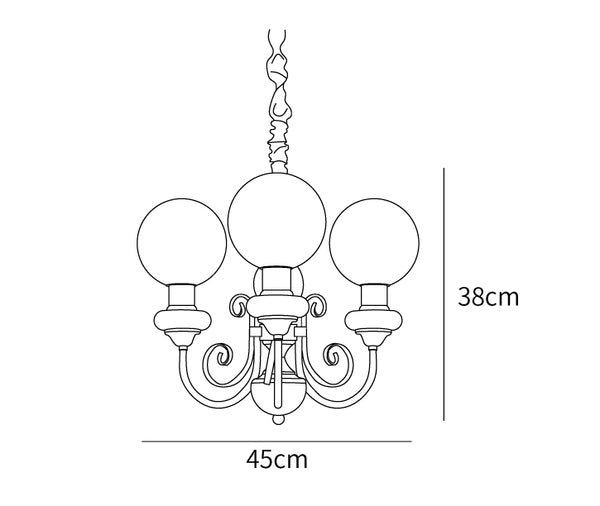lustre Onyx Elegant – Stralend Metaal en Glas Licht voor uw Woon- en Eetruimtes