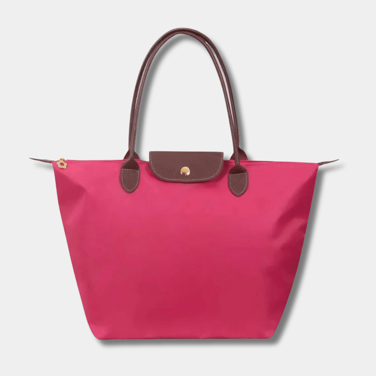 Sac à bandoulière Oxford élégant – Avec des détails en simili cuir raffinés