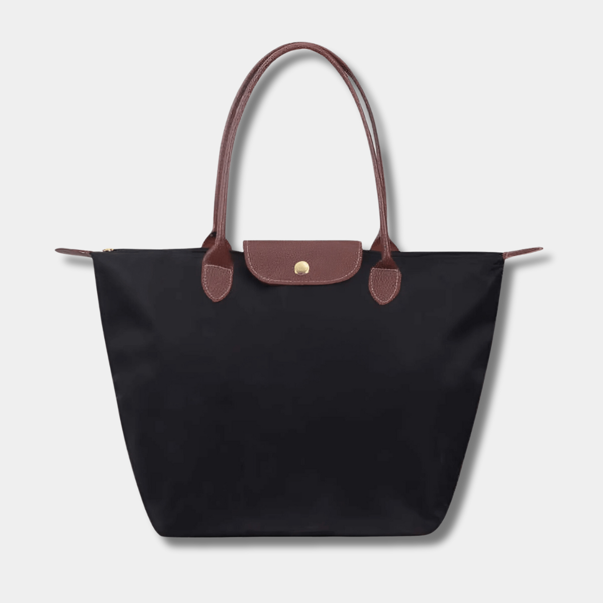 Sac à bandoulière Oxford élégant – Avec des détails en simili cuir raffinés