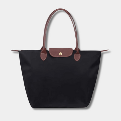 Sac à bandoulière Oxford élégant – Avec des détails en simili cuir raffinés