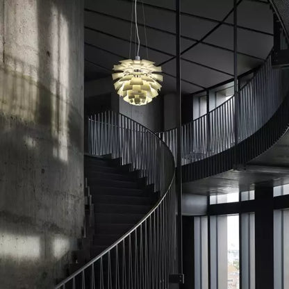 Suspension Artichaut Élégante – Superbe Design Sculptural LED pour Espaces Modernes