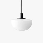 Elegant globe glass pendant - Chic metal and glass design perfect for dining and kitchen spaces