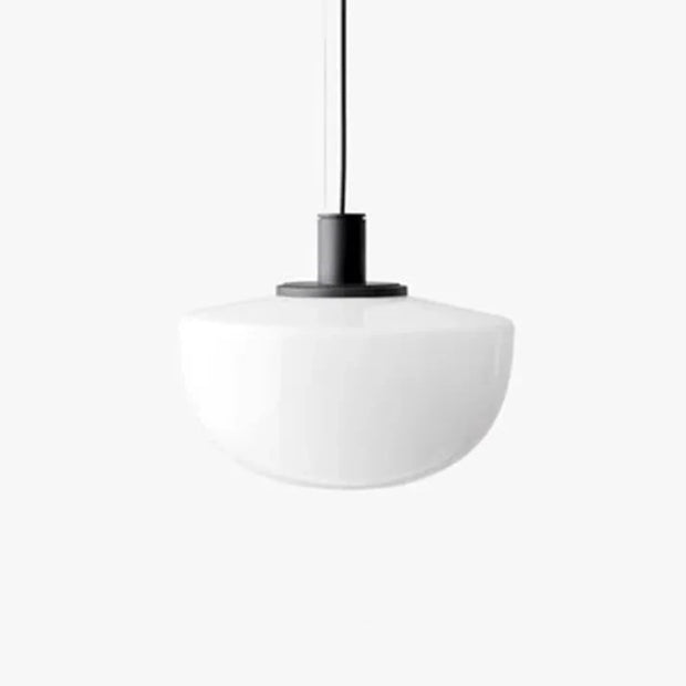 Elegant globe glass pendant - Chic metal and glass design perfect for dining and kitchen spaces