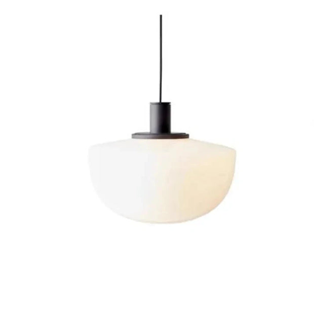 Elegant globe glass pendant - Chic metal and glass design perfect for dining and kitchen spaces