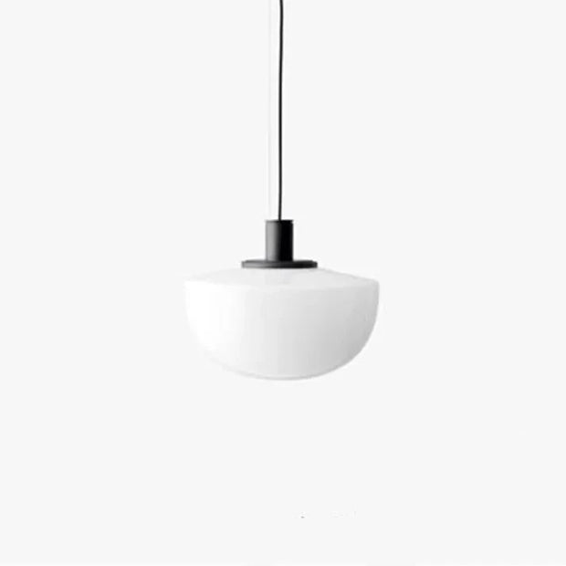 Elegant globe glass pendant - Chic metal and glass design perfect for dining and kitchen spaces