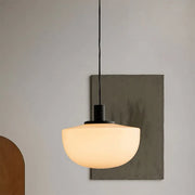 Elegant globe glass pendant - Chic metal and glass design perfect for dining and kitchen spaces