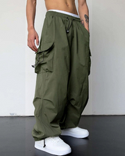 Men's Renzo Loose Cargo Pants with Spacious Pockets - Comfort and Practical Style for Daily Activities
