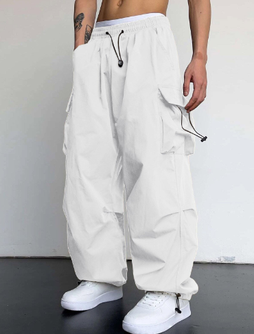 Men's Renzo Loose Cargo Pants with Spacious Pockets - Comfort and Practical Style for Daily Activities