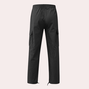 Men's Cotton Cargo Pants, Optimal Comfort and Modern Style with Practical Pockets - Ideal for Office and Leisure