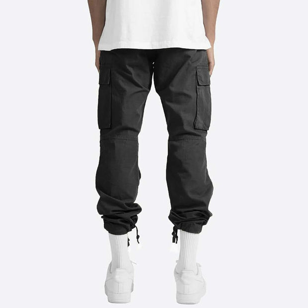 Men's Cotton Cargo Pants, Optimal Comfort and Modern Style with Practical Pockets - Ideal for Office and Leisure