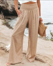 Wide Pants with Elastic Waist for Unmatched Comfort and Elegance