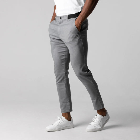 Pantalons Chino Slim-Fit Bjorne en Coton Élastique pour un Style Élégant et Confort Optimal
