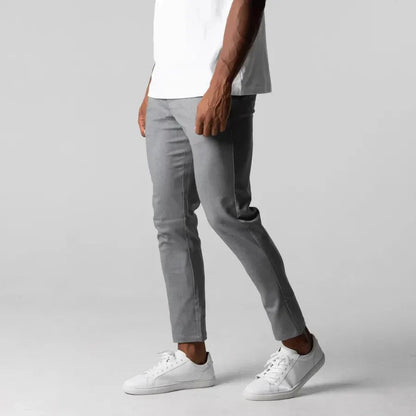 Pantalons Chino Slim-Fit Bjorne en Coton Élastique pour un Style Élégant et Confort Optimal