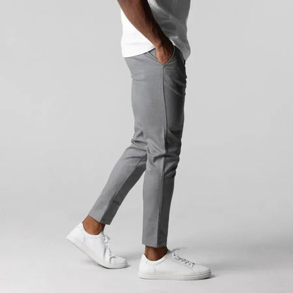 Pantalons Chino Slim-Fit Bjorne en Coton Élastique pour un Style Élégant et Confort Optimal