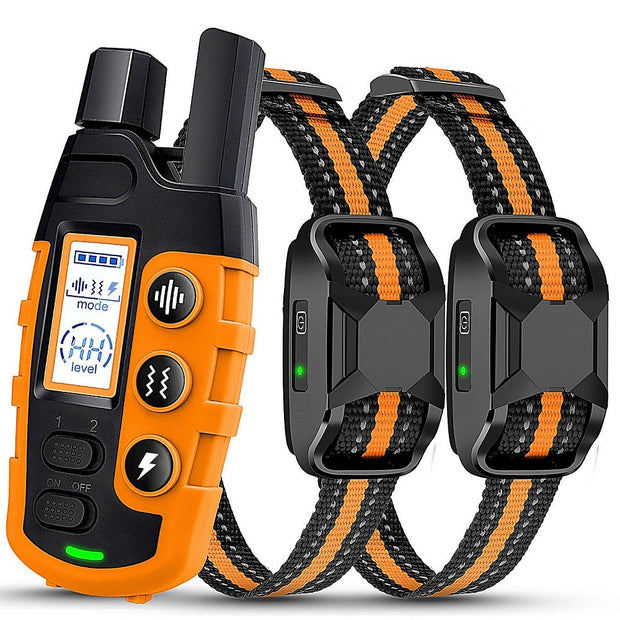 Collier de dressage pour chien rechargeable étanche 1000m avancé pour un entraînement efficace
