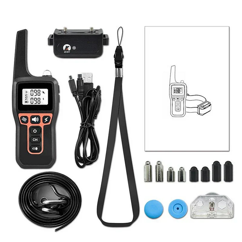 Collier de dressage pour chien étanche et rechargeable ultime – Contrôle longue portée supérieur