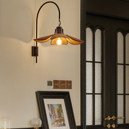 Applique Murale Florale Élégante – Design Fleur de Pétale pour une Lumière Douce et Ambiante