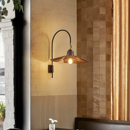 Applique Murale Florale Élégante – Design Fleur de Pétale pour une Lumière Douce et Ambiante