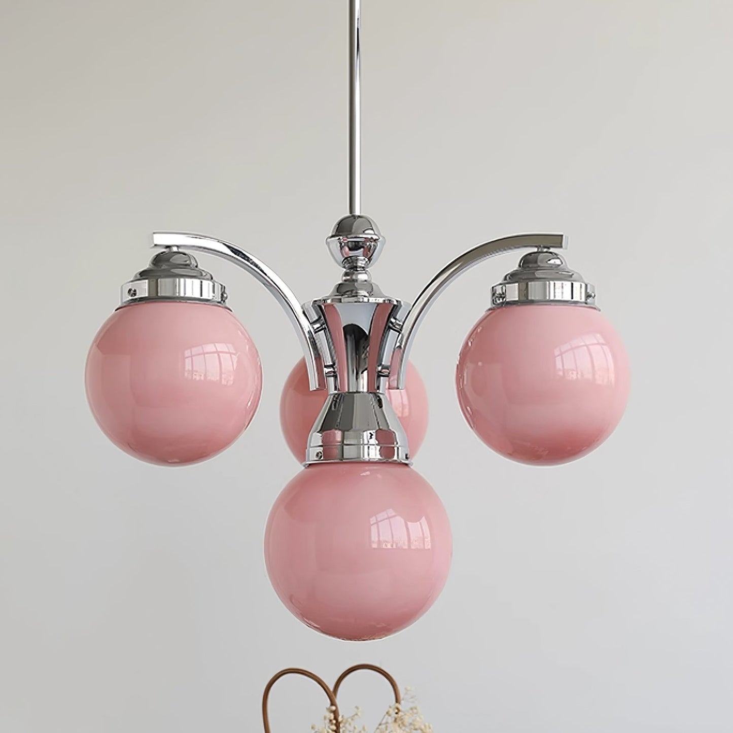 Chandelier d'inspiration vintage Salamanca – Une fusion de glamour et de charme intemporel