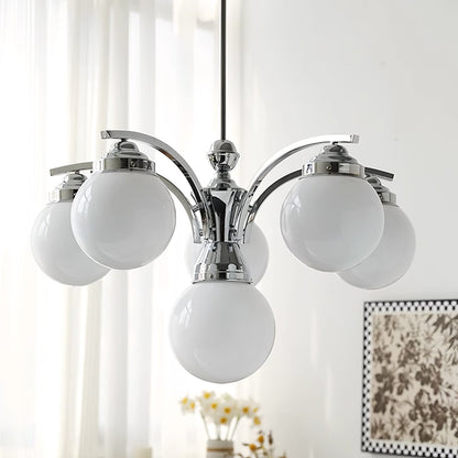 Chandelier d'inspiration vintage Salamanca – Une fusion de glamour et de charme intemporel