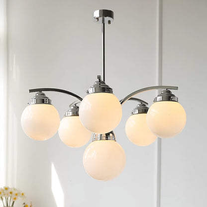 Chandelier d'inspiration vintage Salamanca – Une fusion de glamour et de charme intemporel