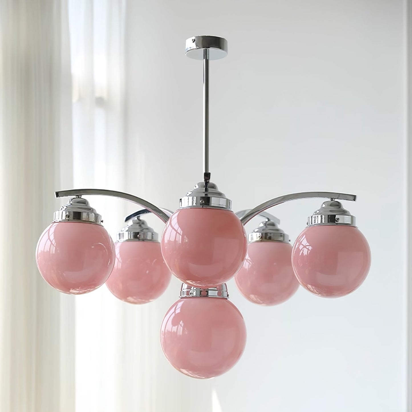 Chandelier d'inspiration vintage Salamanca – Une fusion de glamour et de charme intemporel